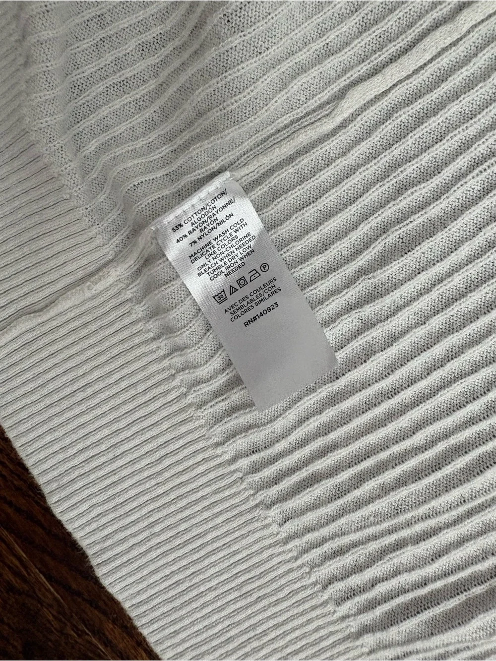 LOFT Open-Front Ribbed Long Duster Cardigan Sweater - Picture 5 of 6